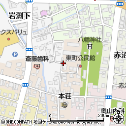 勝軍神社周辺の地図