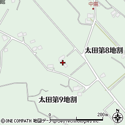岩手県花巻市太田第９地割329-3周辺の地図