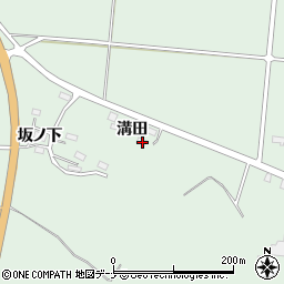 秋田県仙北郡美郷町金沢溝田15周辺の地図