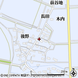 秋田県大仙市角間川町木内81周辺の地図
