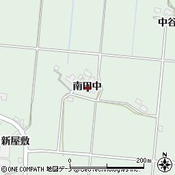 秋田県仙北郡美郷町金沢南田中周辺の地図