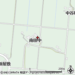 秋田県仙北郡美郷町金沢南田中5周辺の地図