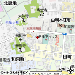 三尺堂商店周辺の地図