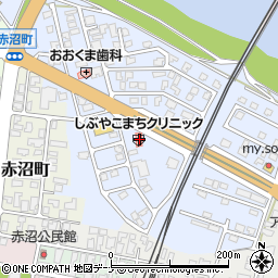 秋田県由利本荘市赤沼下434周辺の地図