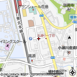 佐藤屋商店周辺の地図