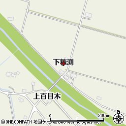 秋田県美郷町（仙北郡）金沢西根（下糠渕）周辺の地図