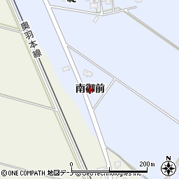 秋田県美郷町（仙北郡）飯詰（南御前）周辺の地図