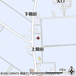 秋田県仙北郡美郷町飯詰上鶴田7周辺の地図
