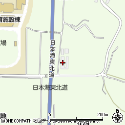 秋田県由利本荘市土谷新谷地351周辺の地図
