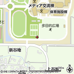 秋田県由利本荘市土谷新谷地163-1周辺の地図