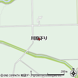 秋田県仙北郡美郷町金沢川原下り周辺の地図