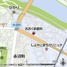 秋田県由利本荘市赤沼下423周辺の地図