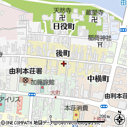 安保アパート周辺の地図