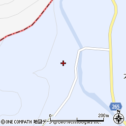 秋田県横手市大森町八沢木熊ノ堂周辺の地図