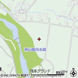 岩手県花巻市湯口田屋周辺の地図