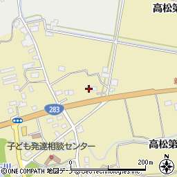 岩手県花巻市高松第２地割92周辺の地図