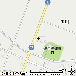 岩手県花巻市円万寺（矢川）周辺の地図