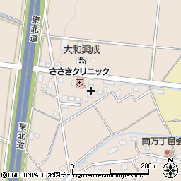 岩手県花巻市中北万丁目837周辺の地図