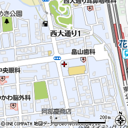 株式会社北日本土地周辺の地図