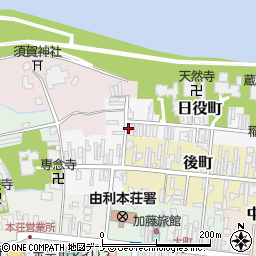 金光教　本荘教会周辺の地図