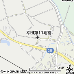 岩手県花巻市幸田第１１地割46-1周辺の地図