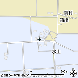 秋田県仙北郡美郷町飯詰水上14周辺の地図