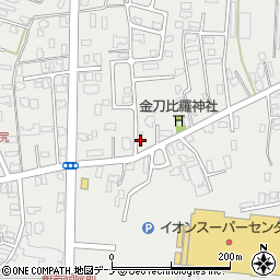 秋田県由利本荘市石脇田尻野36-26周辺の地図