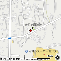 秋田県由利本荘市石脇田尻野36-60周辺の地図