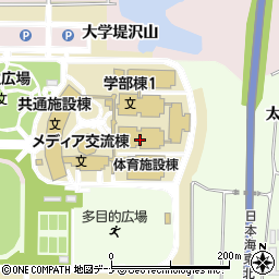 学部棟２周辺の地図