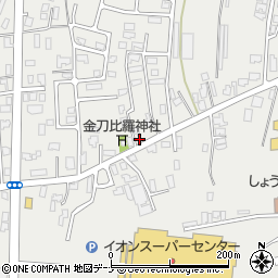 秋田県由利本荘市石脇田尻野35-25周辺の地図