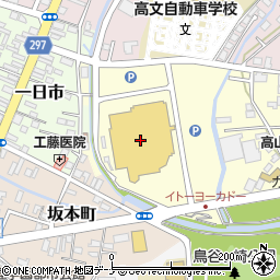 イトーヨーカドー花巻店周辺の地図