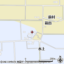 秋田県仙北郡美郷町飯詰水上3周辺の地図