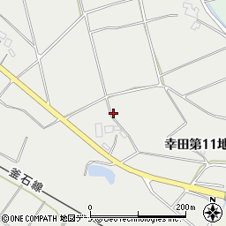 岩手県花巻市幸田第１１地割10-1周辺の地図