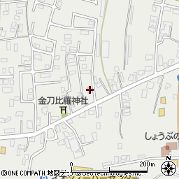 秋田県由利本荘市石脇田尻野32-26周辺の地図