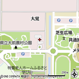 秋田県由利本荘市川口大覚182周辺の地図