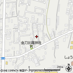 秋田県由利本荘市石脇田尻野35-38周辺の地図