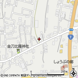 秋田県由利本荘市石脇田尻野31-48周辺の地図