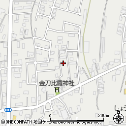 秋田県由利本荘市石脇田尻野35-37周辺の地図