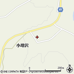 秋田県由利本荘市岩野目沢小増沢10周辺の地図