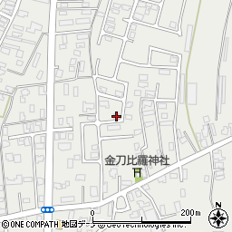 秋田県由利本荘市石脇田尻野36-193周辺の地図