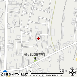 秋田県由利本荘市石脇田尻野35-36周辺の地図