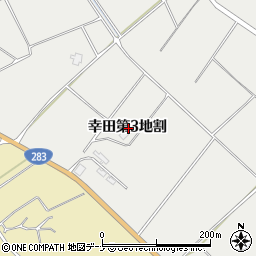 岩手県花巻市幸田第３地割周辺の地図