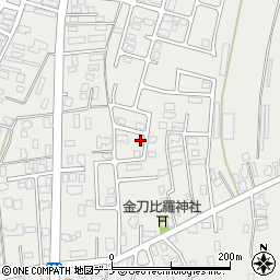 秋田県由利本荘市石脇田尻野36-194周辺の地図