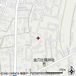 秋田県由利本荘市石脇田尻野36-210周辺の地図