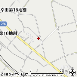 岩手県花巻市幸田第１６地割172周辺の地図