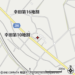 岩手県花巻市幸田第１６地割167周辺の地図