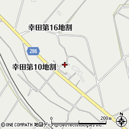 岩手県花巻市幸田第１６地割171周辺の地図