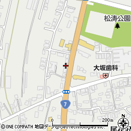 秋田県由利本荘市石脇田尻野23-21周辺の地図