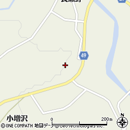 秋田県由利本荘市岩野目沢小増沢1周辺の地図
