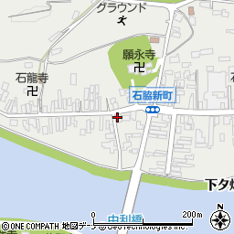 大黒堂飯田周辺の地図